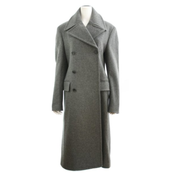 MICHAEL KORS GREY TRENCH COAT SIZE MEDIUM NEW WITH TAGS